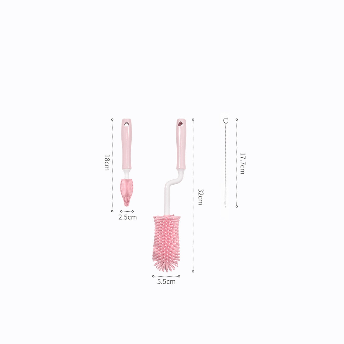Baby Silicone Bottle Brushes