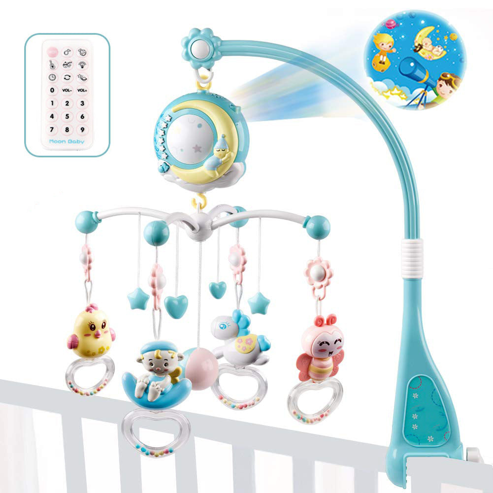 Baby Rattles Mobile Toy Holder For Crib
