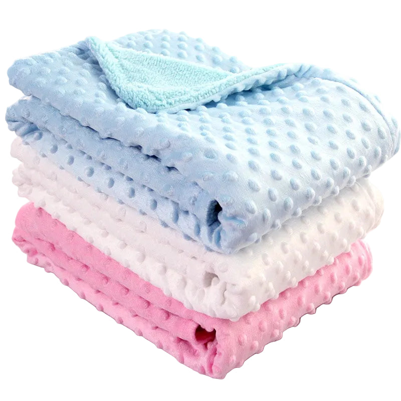 Polar Dot Baby Blanket