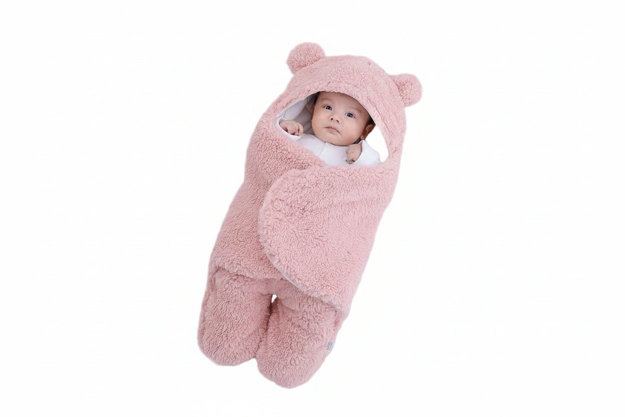 Baby Sleeping Bag Envelope for Newborn Baby Winter Swaddle Blanket