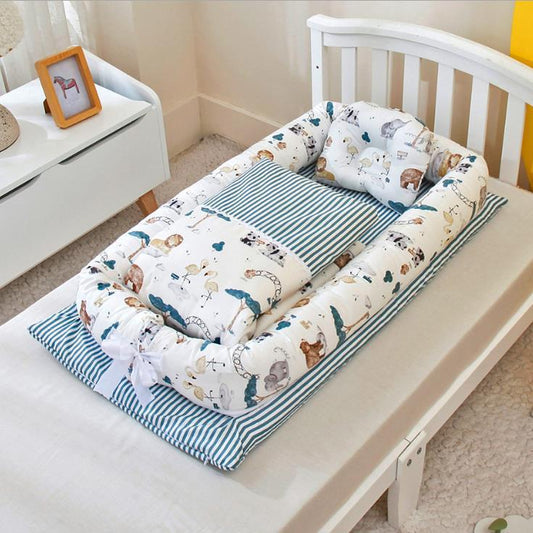 Anti-Pressure Newborn Foldable And Portable Crib