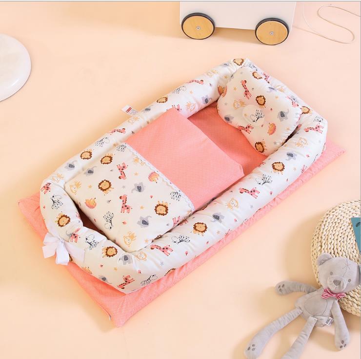 Anti-Pressure Newborn Foldable And Portable Crib