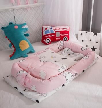 Anti-Pressure Newborn Foldable And Portable Crib
