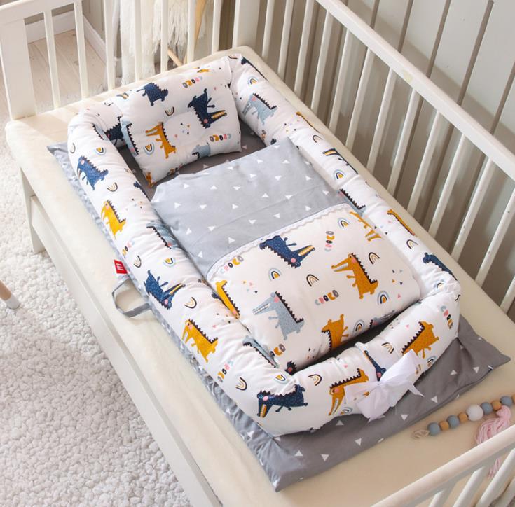 Anti-Pressure Newborn Foldable And Portable Crib