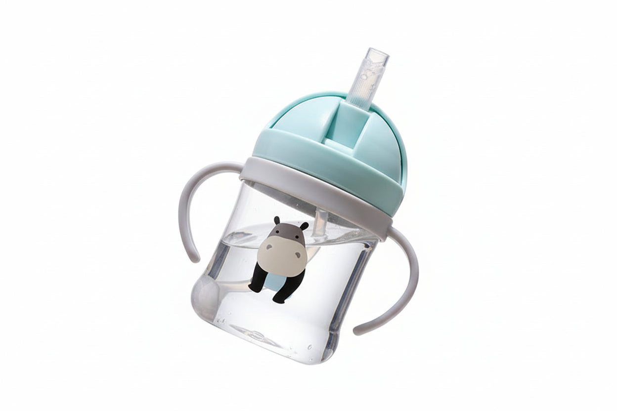 Anti-Drop Baby Straw Cup