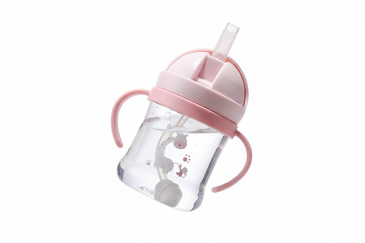 Anti-Drop Baby Straw Cup