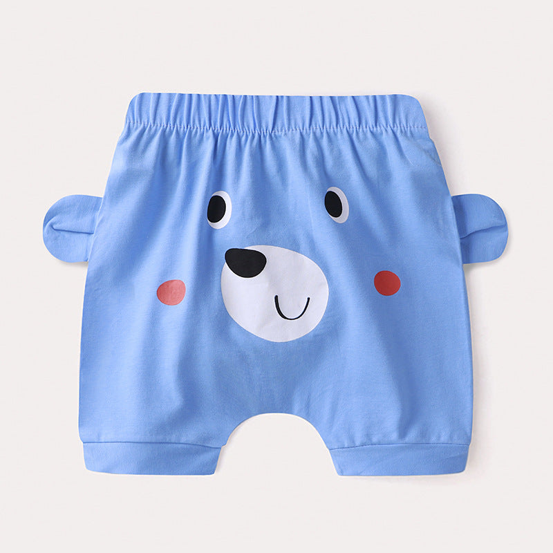 Baby Cotton Shorts  Newborn Pants Thin Fashion Casua Pants