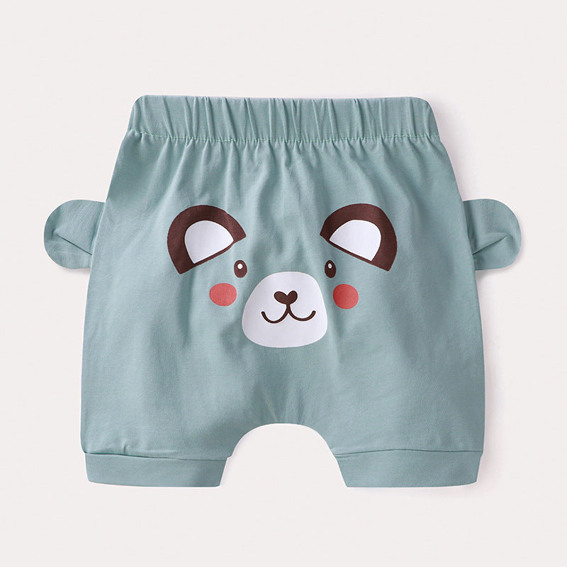 Baby Cotton Shorts  Newborn Pants Thin Fashion Casua Pants