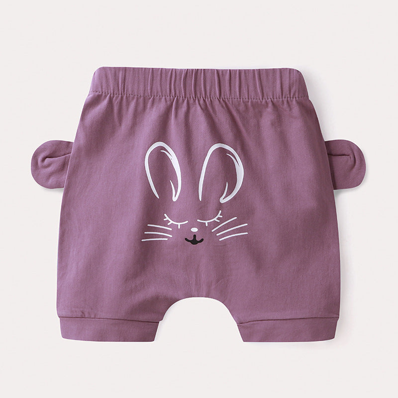 Baby Cotton Shorts  Newborn Pants Thin Fashion Casua Pants