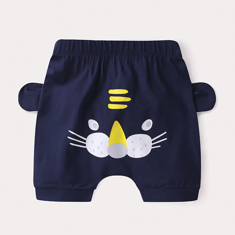Baby Cotton Shorts  Newborn Pants Thin Fashion Casua Pants