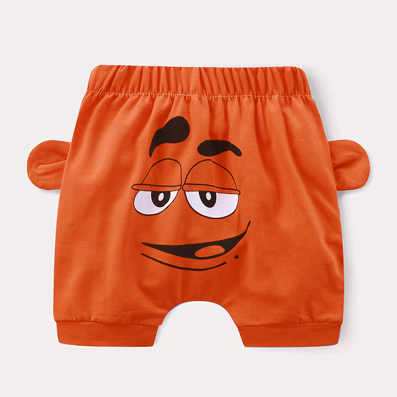 Baby Cotton Shorts  Newborn Pants Thin Fashion Casua Pants