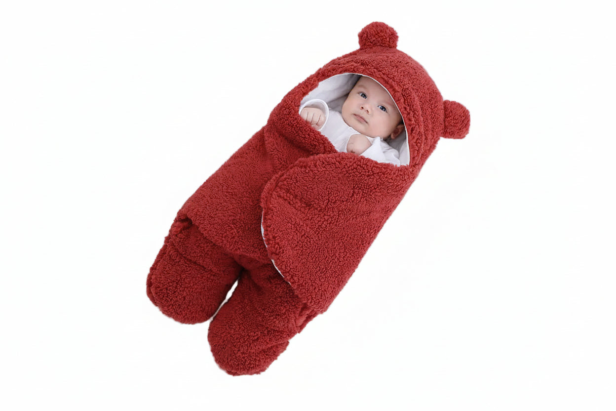 Baby Sleeping Bag Envelope for Newborn Baby Winter Swaddle Blanket