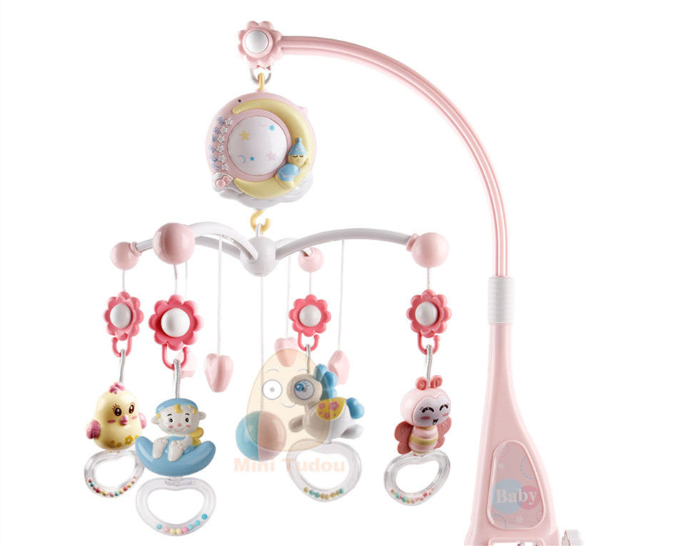 Baby Rattles Mobile Toy Holder For Crib