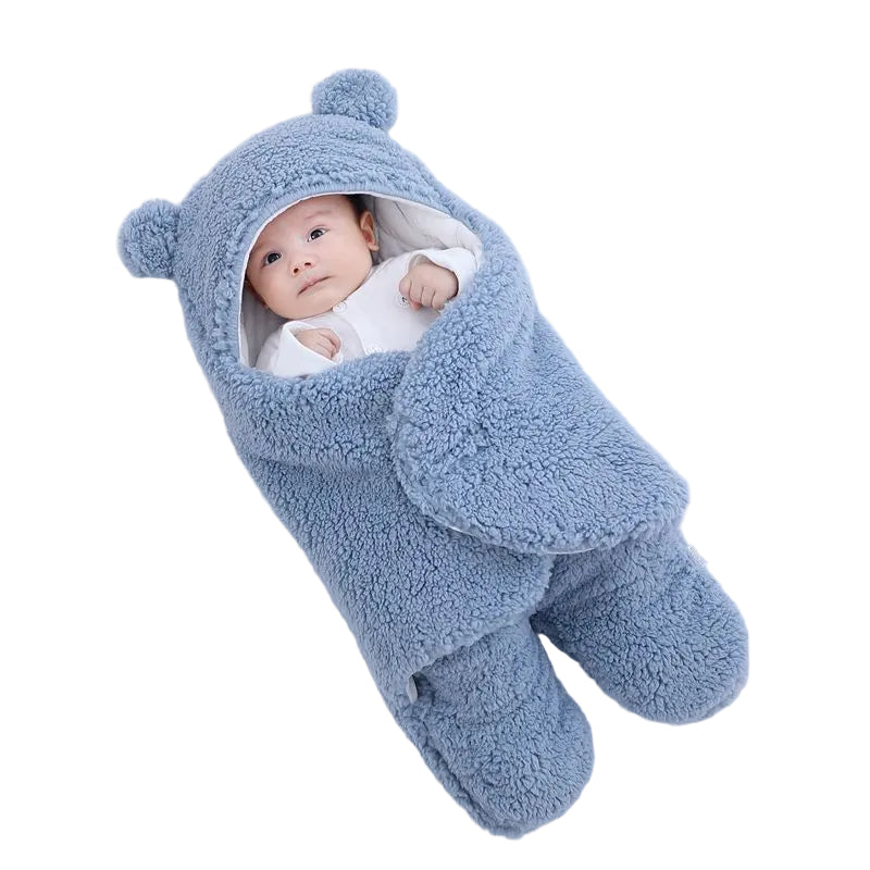 Baby Sleeping Bag Envelope for Newborn Baby Winter Swaddle Blanket