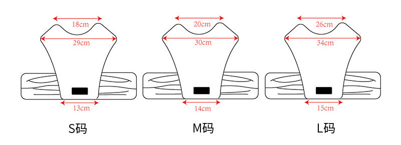 Summer Cross Cotton Carrier size guide for caring parents looking for he right size.