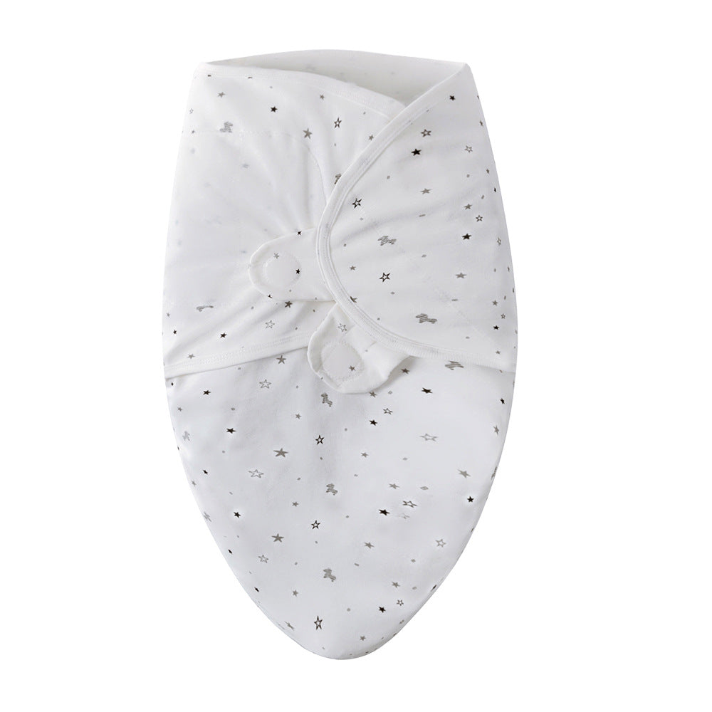Keep your baby warm and cozy with our Soft Swaddle Baby & Infant Blanket in colors poka dot & white.
