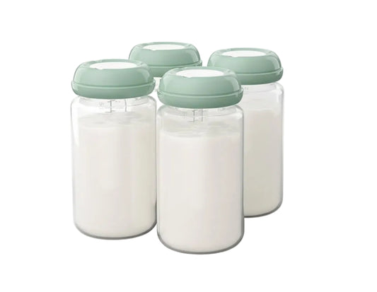 Breast Milk Storage Glass Bottle